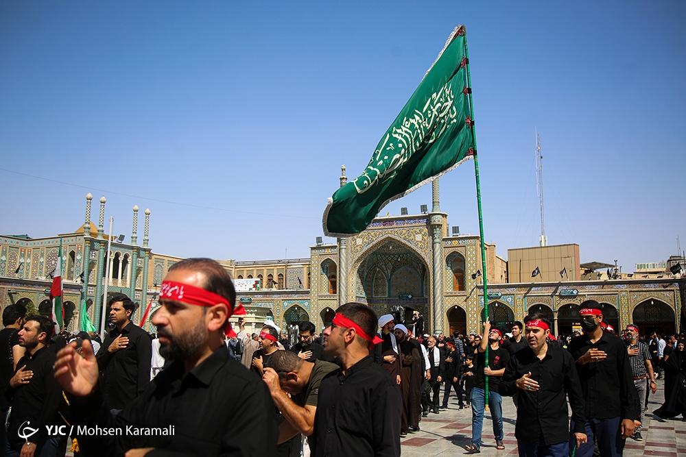عکس/ عزاداری سالروز شهادت امام حسن عسکری (ع) در قم