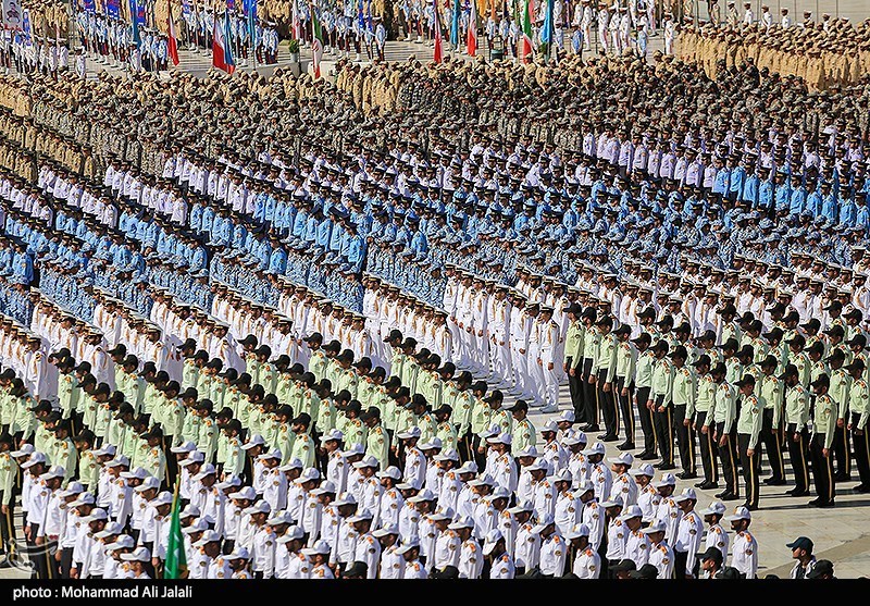 عکس/ آیین مشترک عهد سربازی نیروهای مسلح در مسجد جمکران