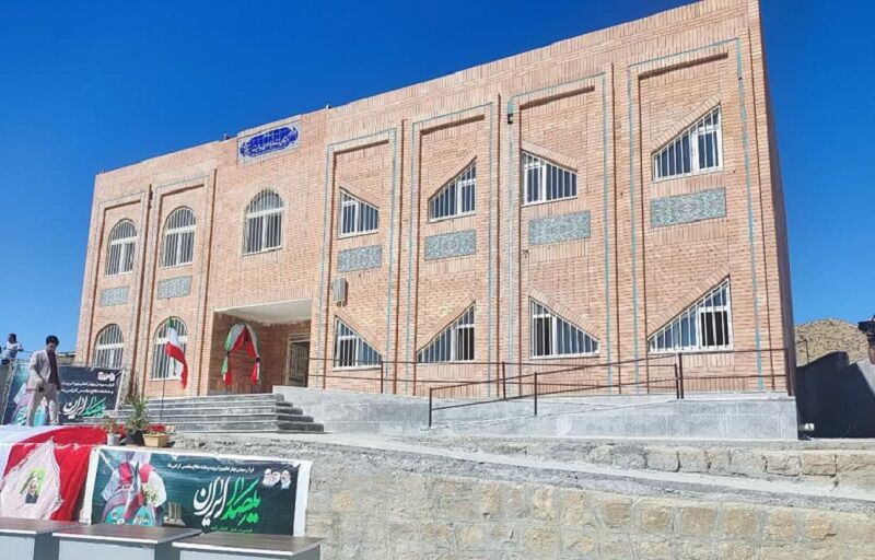 افتتاح یک مدرسه ۶ کلاسه خیرساز در شهرستان مرزی رازوجرگلان