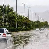 رگبار باران و رعد و برق در ۹ استان 