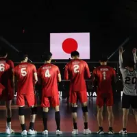 والیبال ژاپن بُرد و جشن گرفت!