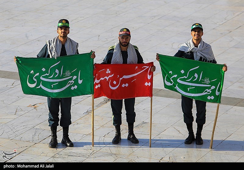 عکس/ آیین مشترک عهد سربازی نیروهای مسلح در مسجد جمکران