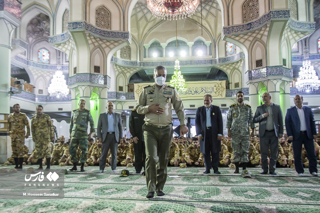 مراسم بزرگداشت روز سرباز با حضور معاون وزیر دفاع