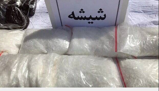 توقیف محموله ۱۱۵ کیلویی شیشه در محور ارومیه - مهاباد