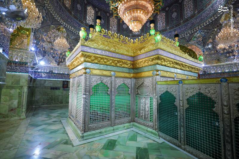 عکس/ شست‌وشو حرمین امامین عسکرین در سامرا