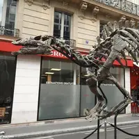 حراج اسکلت کمیاب یک دایناسور ۱۵۰ میلیون ساله در پاریس