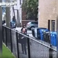 حمله وحشیانه سارقان به یک شهروند در شیکاگو