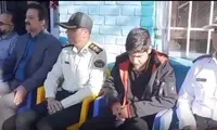 بدرقه فرزند شهید حافظ امنیت سبزوار توسط فرمانده انتظامی