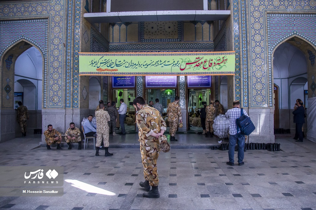 مراسم بزرگداشت روز سرباز با حضور معاون وزیر دفاع