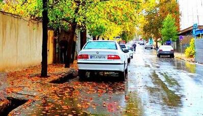 رگبار باران در برخی استانها