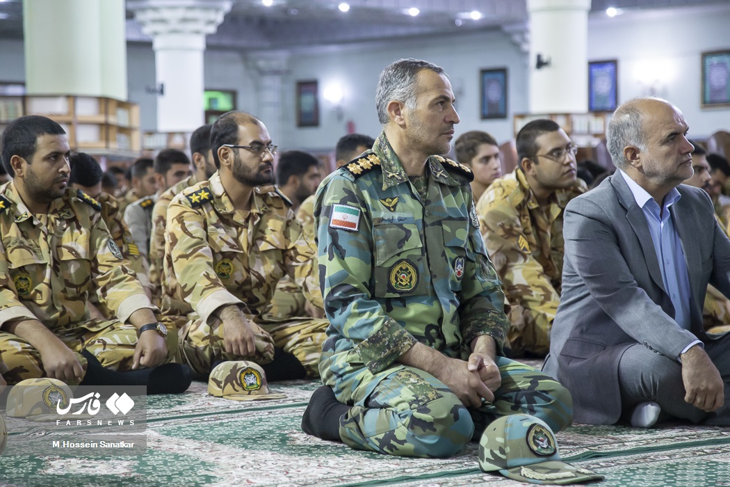 مراسم بزرگداشت روز سرباز با حضور معاون وزیر دفاع
