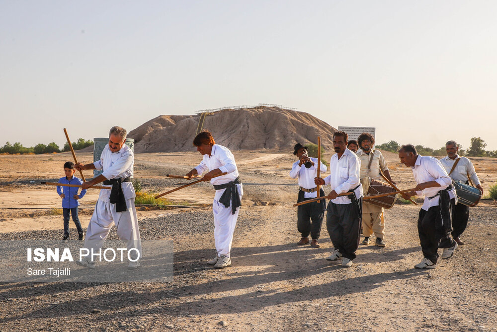 عکس/ سفر ضرغامی به جیرفت