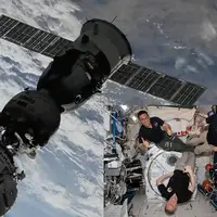 بازگشت ۳ فضانورد از ایستگاه فضایی بین‌المللی به زمین پس از یک سال
