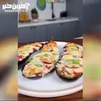 روش طبخ بادمجان شکم پر 