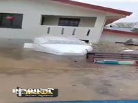 تصاویری از غرق شدن شهر کیپ تاون آفریقای جنوبی بر اثر باران های سیل آسا