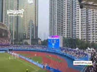حال و هواى استادیوم محل برگزارى دیدار ایران و تایلند