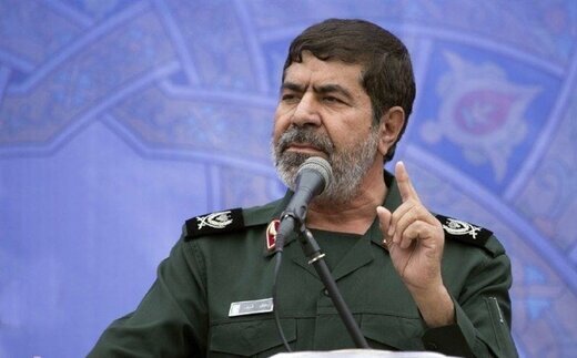 روایت سخنگوی سپاه از پاسخ همراه با تبسم رهبر انقلاب درباره مردم کرمان