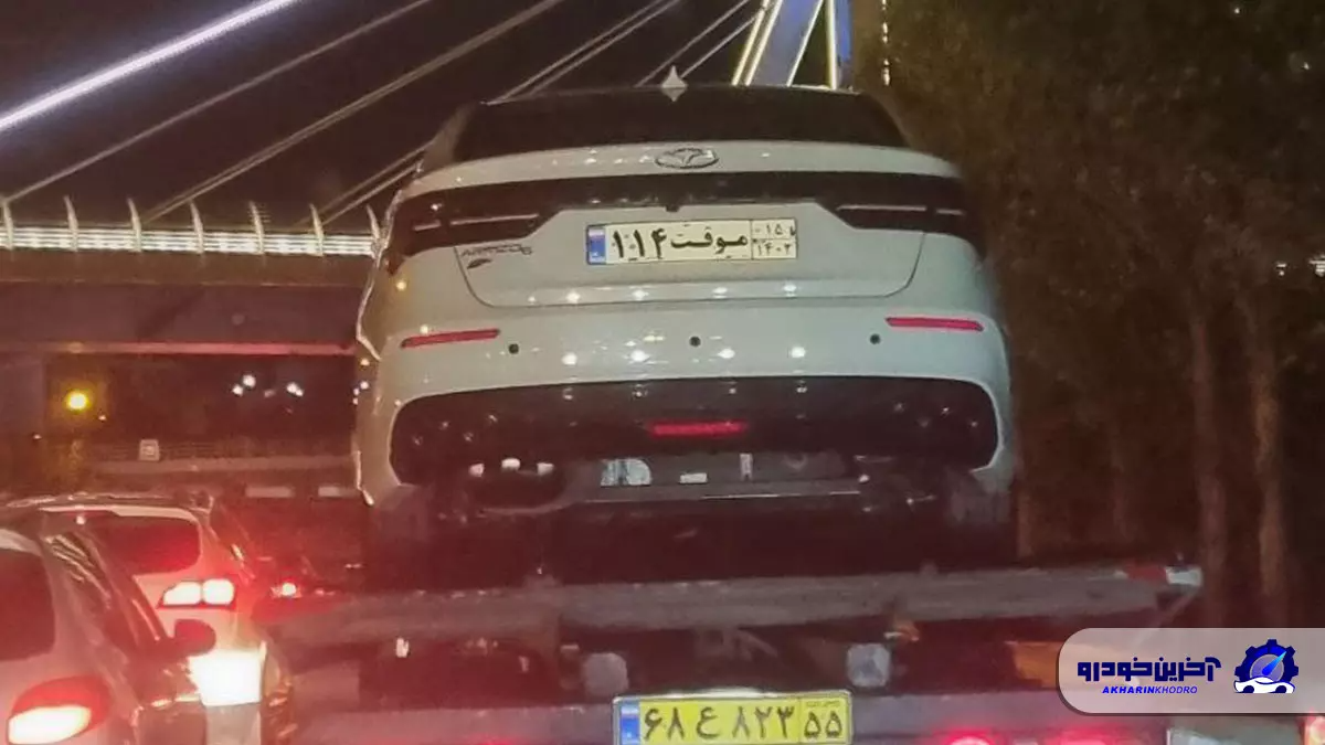 سدان جدید مدیران خودرو در حال حمل دیده شد