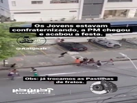 حرکت باورنکردنی پلیس برزیل برای خاتمه دادن به دعوای جوانان 