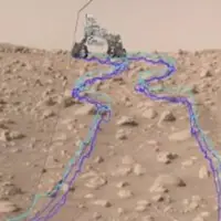 جزئیاتی از حرکت خودران یک مریخ نورد در سخت‌ترین مسیر‌ها