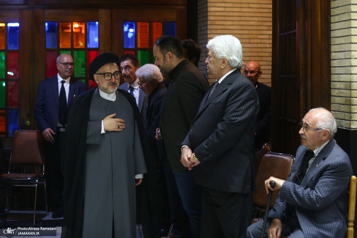 مراسم ختم مرحوم نعمت احمدی