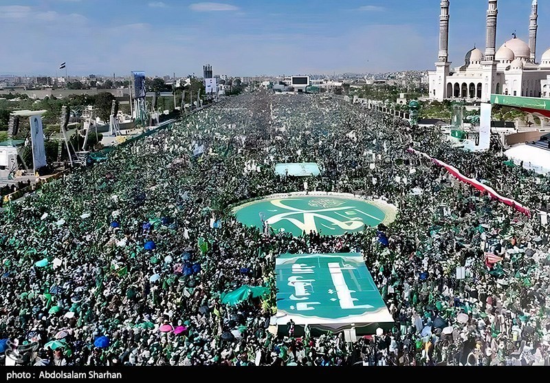 عکس/ جشن میلاد نبی‌اکرم (ص) در یمن