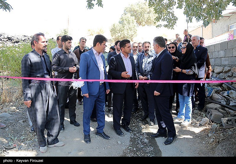 بازدید مدیر عامل صندوق کار آفرینی از طرح زیپ لاین در کردستان 