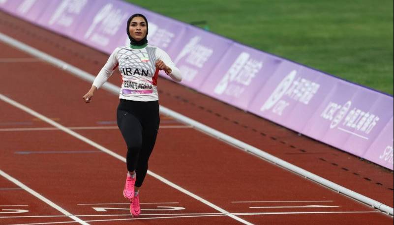 سریعترین دختر ایران شگفتی ساز نشد