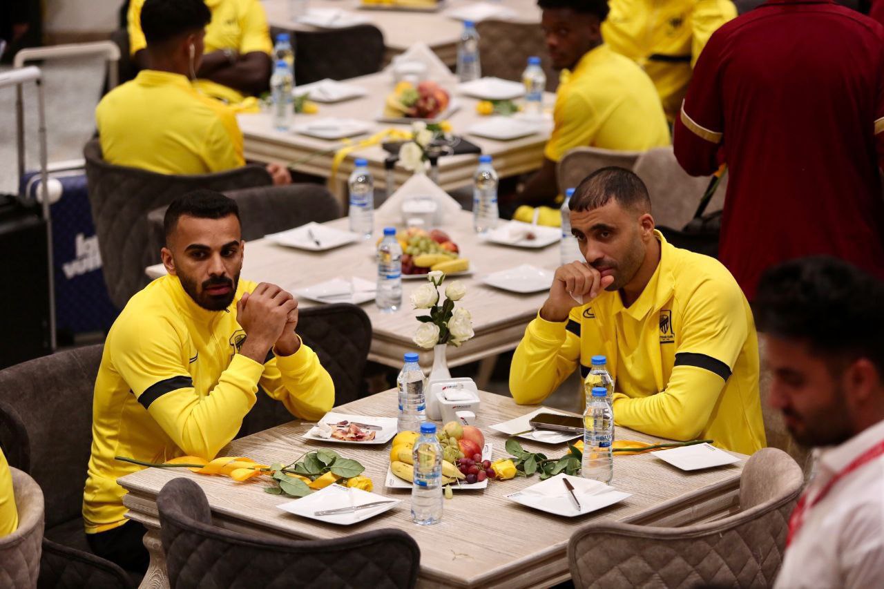 ورود کاروان تیم الاتحاد عربستان به اصفهان