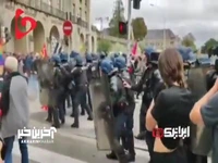خشم و اعتراض مردم فرانسه به دلیل مرگ دختر 6 ماهه