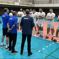 نخستین تمرین توپی والیبال ایران در ریو برگزار شد