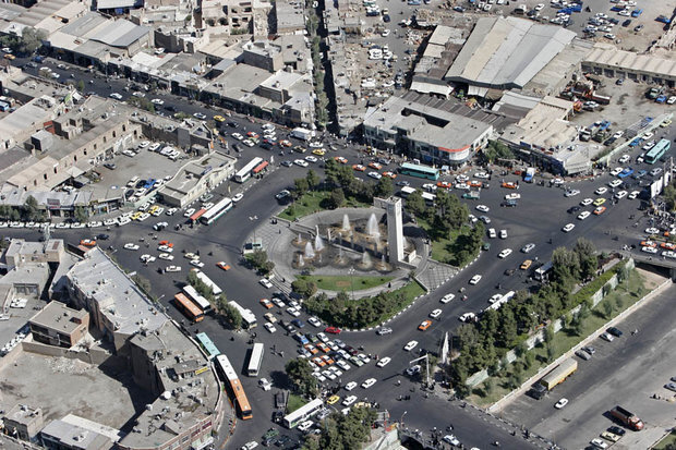 پل آهنچی تا میدان مطهری قم پیادهراه میشود