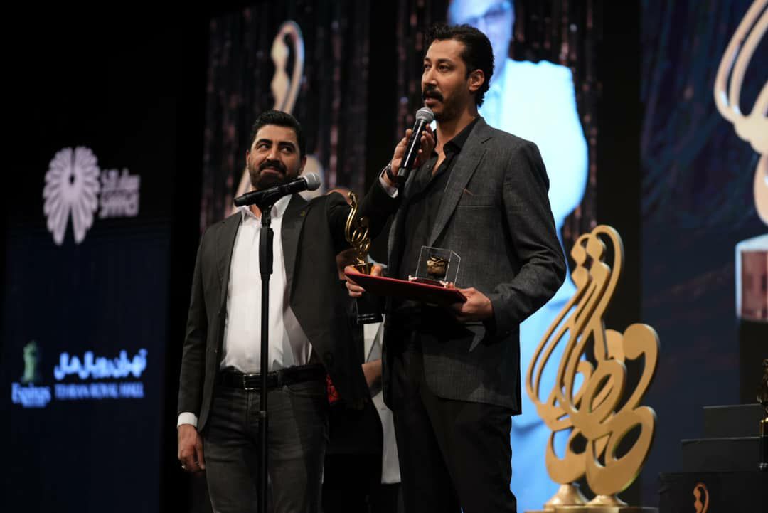 حضور هنرمندان در مراسم اهدای جوائز جشن حافظ 