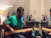 نوازندگی جذاب گیتار الکتریک از نیما رمضان