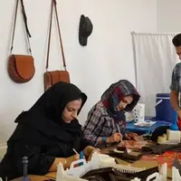 هنر چرم‌دوزی کردستان در مسیر توسعه