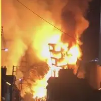 آتش‌سوزی در شمال فرانسه دو ساختمان را نابود کرد