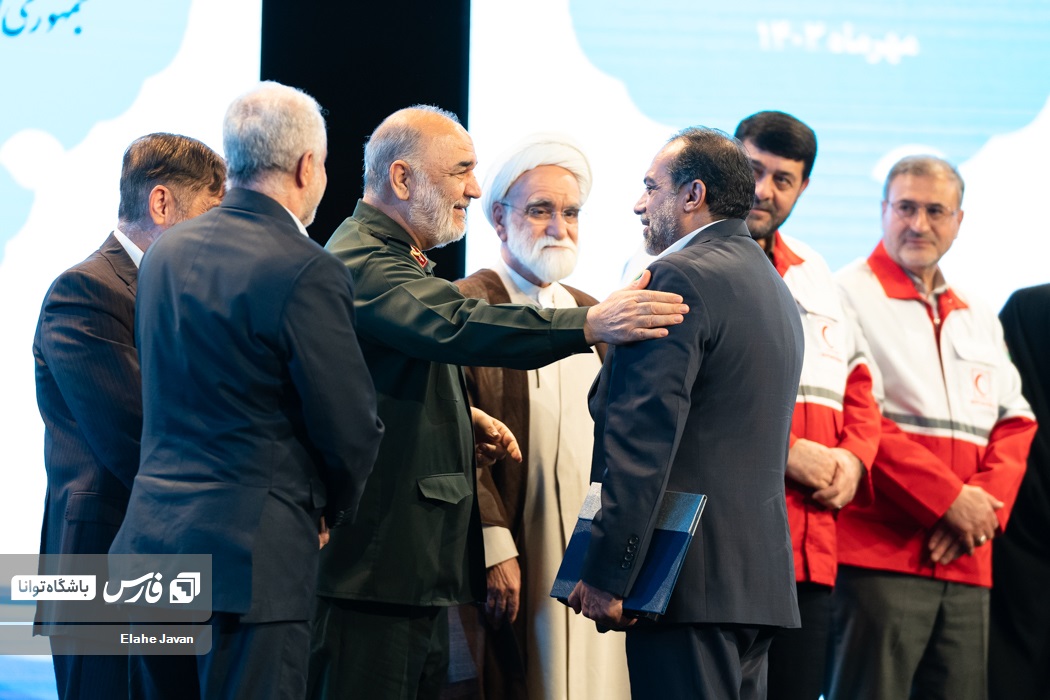 آئین تجلیل از خادمان هلال احمر در اربعین حسینی