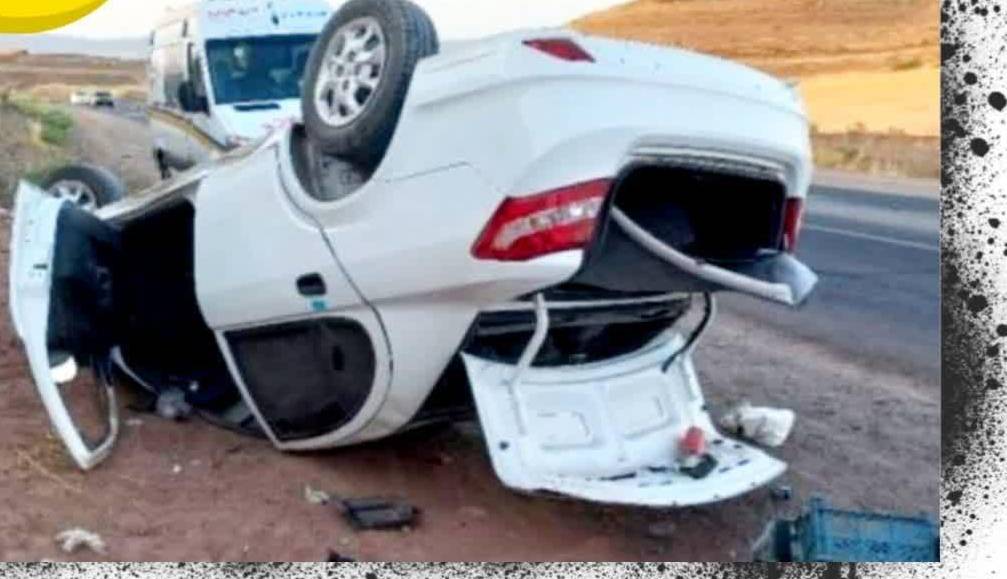 واژگونی مرگبار سواری ساینا در جاده بجنورد - شیروان