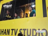 حضور هادی عقیلی اسطوره سپاهانی‌ها در ورزشگاه