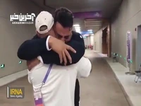 اشک‌های احسان حدادی پس از خداحافظی از ورزش قهرمانی