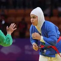 زهرا باقری در کوراش به نشان نقره بازی‌های آسیایی رسید