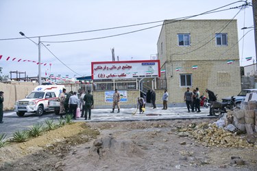 افتتاح اولین درمانگاه شبانه‌روزی شهرستان گرمه به همت سپاه