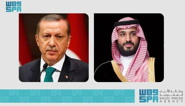 پیام پادشاه و ولیعهد عربستان به اردوغان