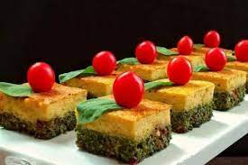 طرز تهیه کوکو دو رنگ