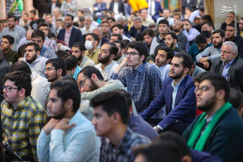 عکس/ رئیسی در جشن میلاد پیامبر اعظم دانشگاه امام صادق