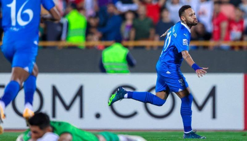 اولین گل نیمار برای الهلال در آزادی