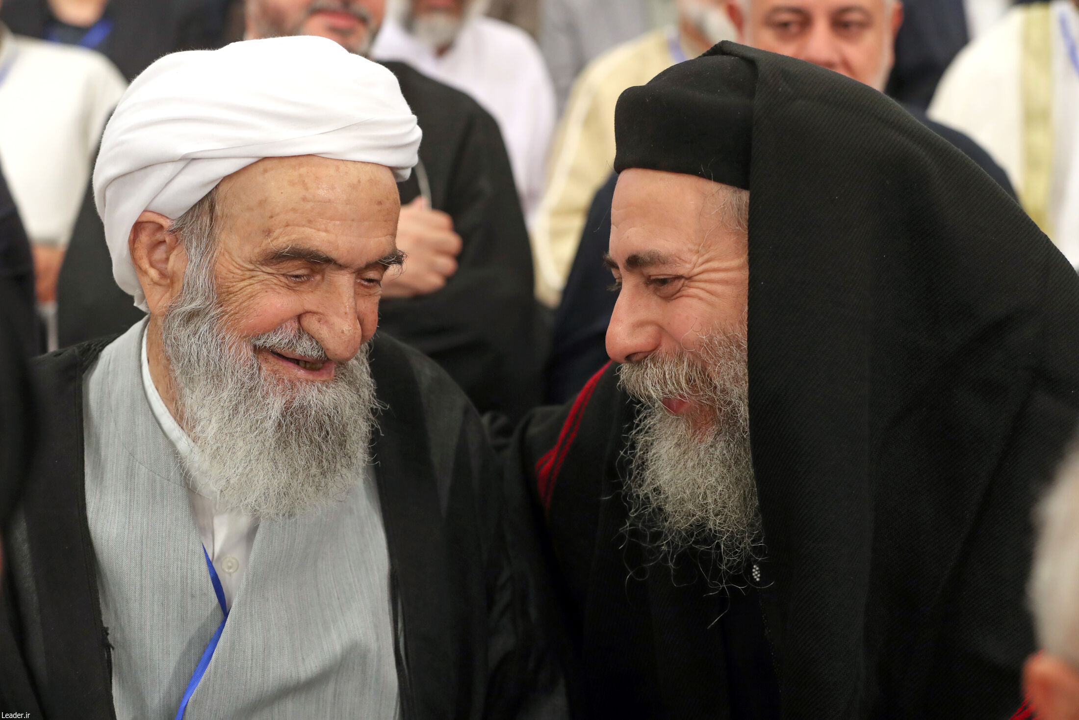 عکس/ مهمانان کنفرانس وحدت اسلامی در دیدار با رهبر انقلاب 