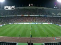 اشتباه عجیب شبکه ورزش لوگوی پرسپولیس روی ترکیب نساجی!