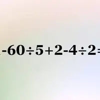 گوناگون/ تست هوش؛ این عبارت ریاضی را می‌توانید پاسخ دهید؟
