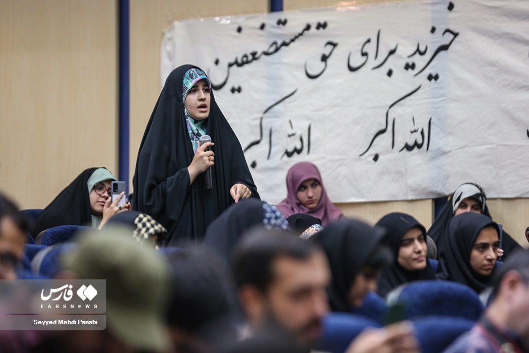 عکس/ سخنگوی دولت در جمع دانشجویان دانشگاه شهید بهشتی